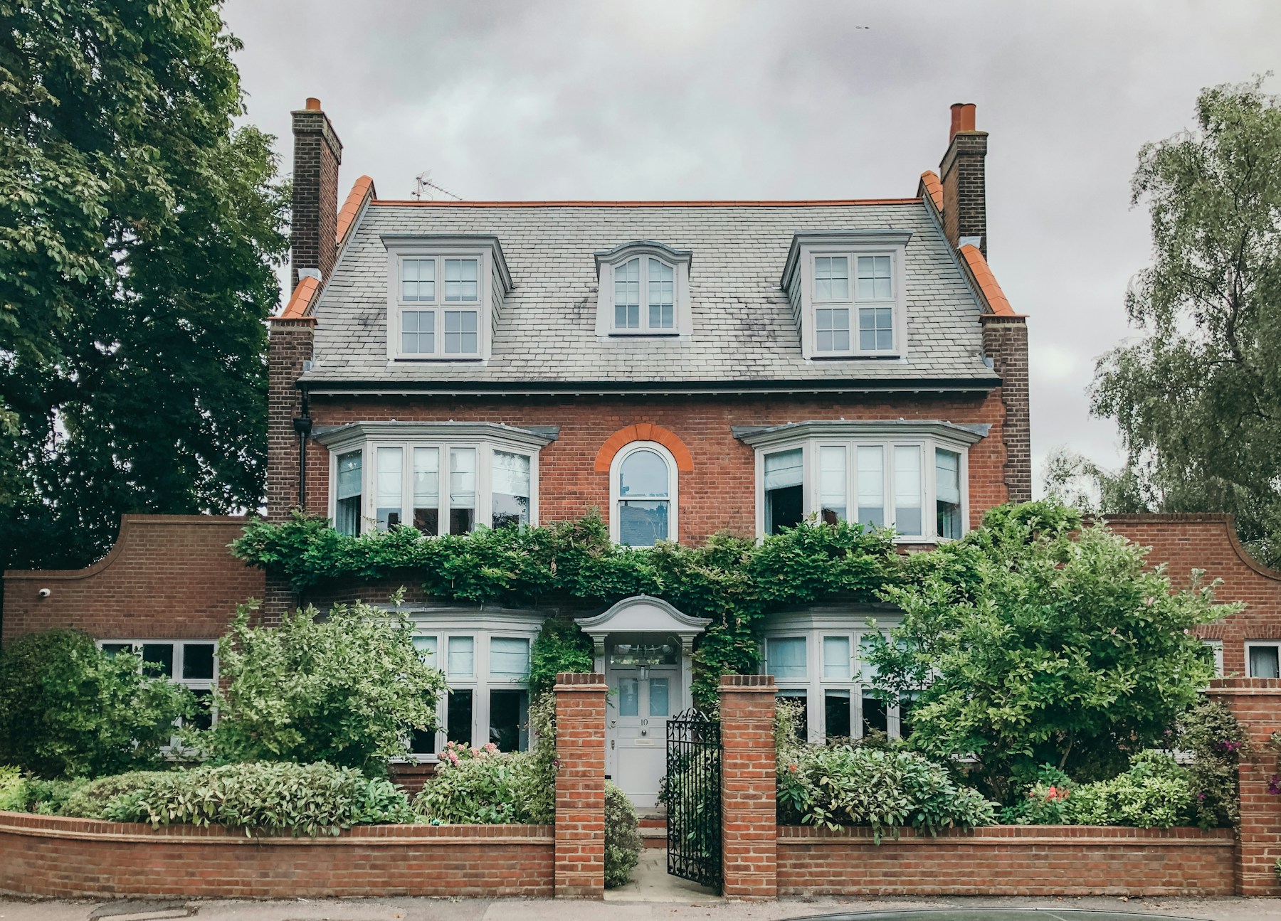 Traditional British residential exterior